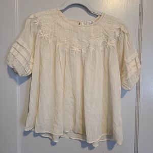 MAREA Daisy Top Ivory Size Small